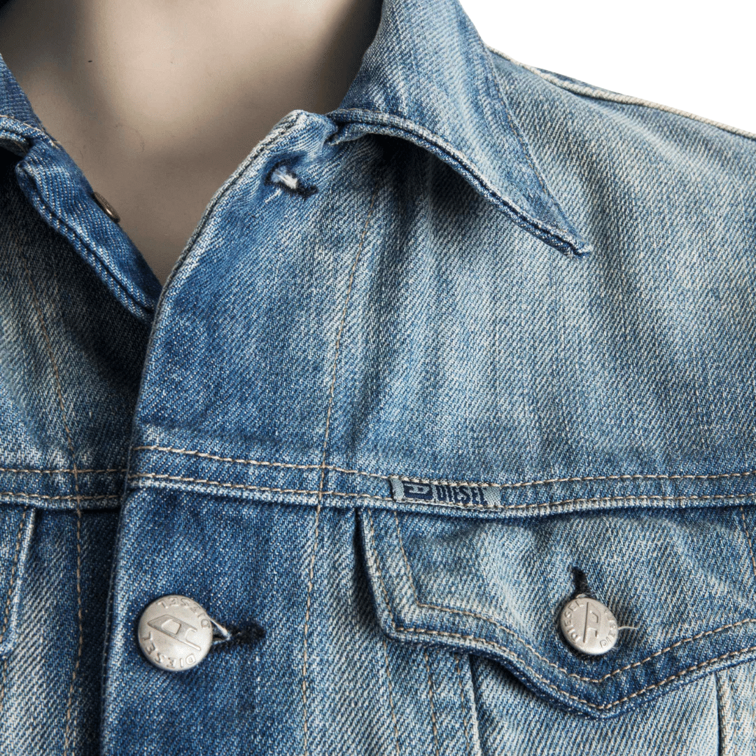 Diesel stonewashed denim jacket - S (Free Delivery)