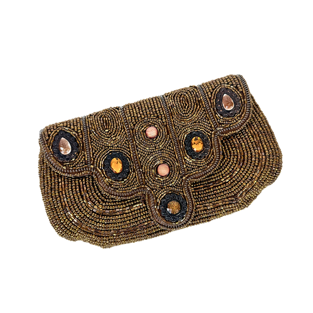 Vintage beaded clutch