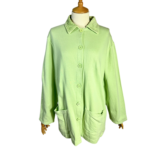 Green 90s Fresh Produce shirt - L