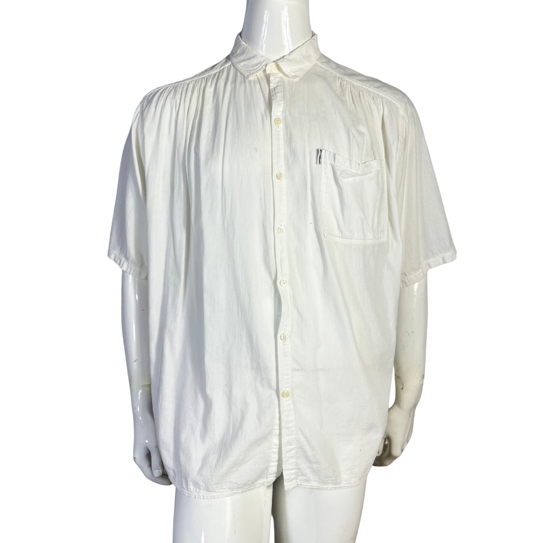 White loose fit shirt - Large