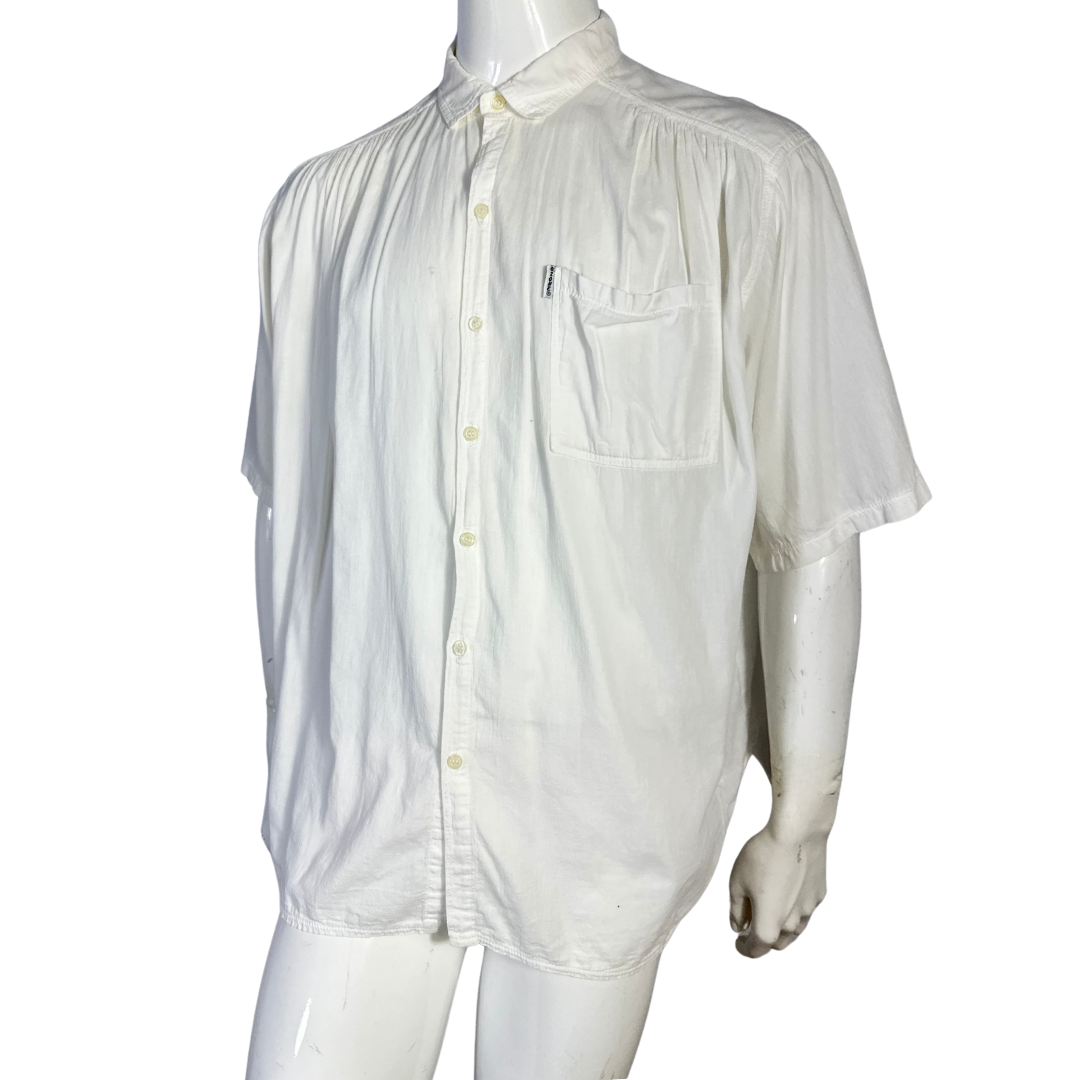 White loose fit shirt - Large