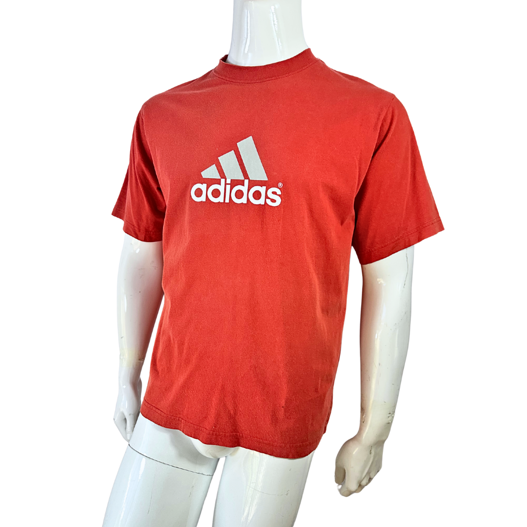 Red Adidas tshirt - M