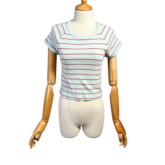 Levis striped baby tee - S