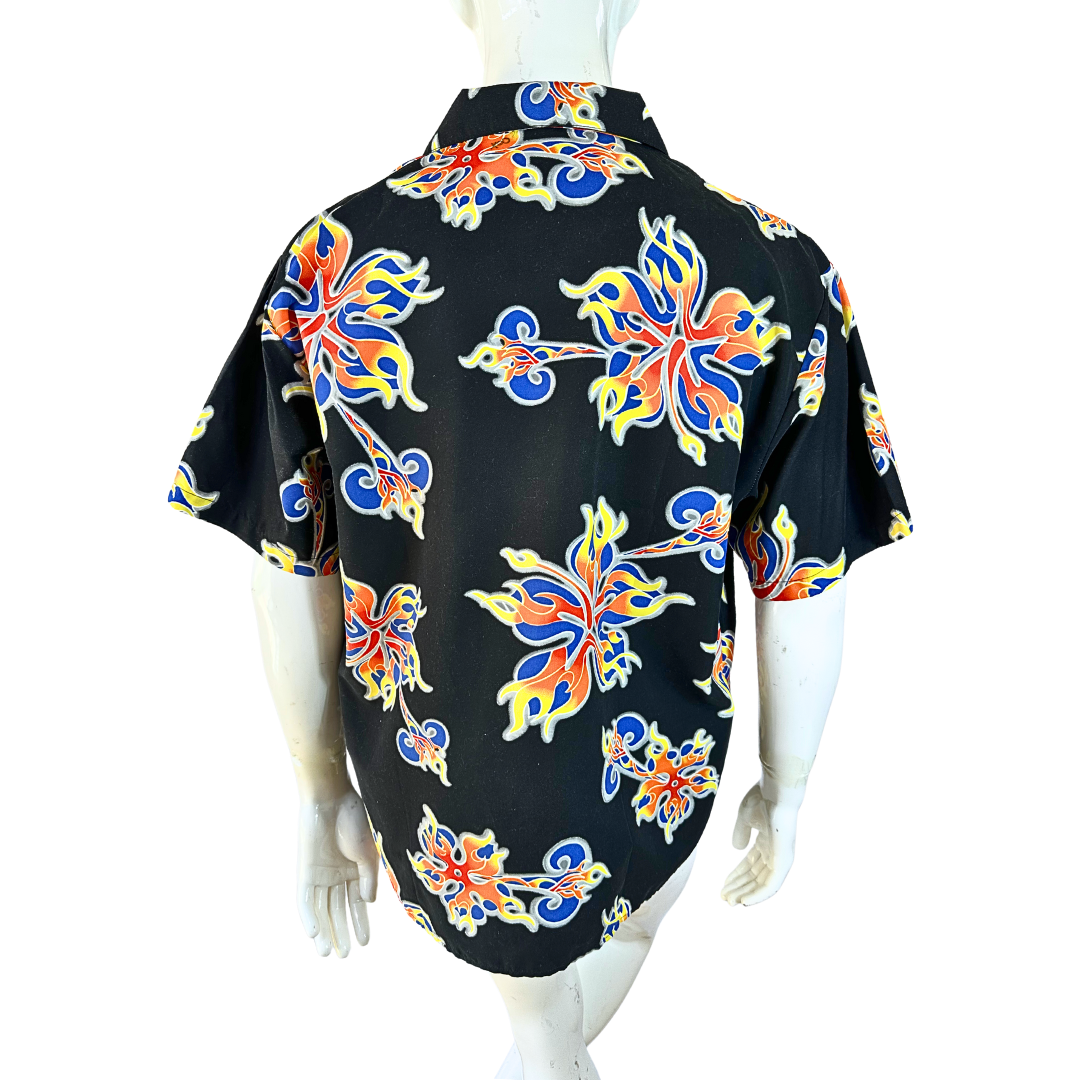 Flower flame shirt - XL