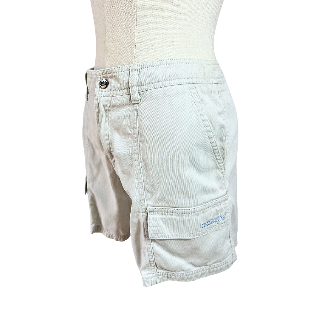 Beige Gotcha Girl cargo shorts - S