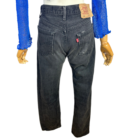 Levis 501 button fly denim jeans - S
