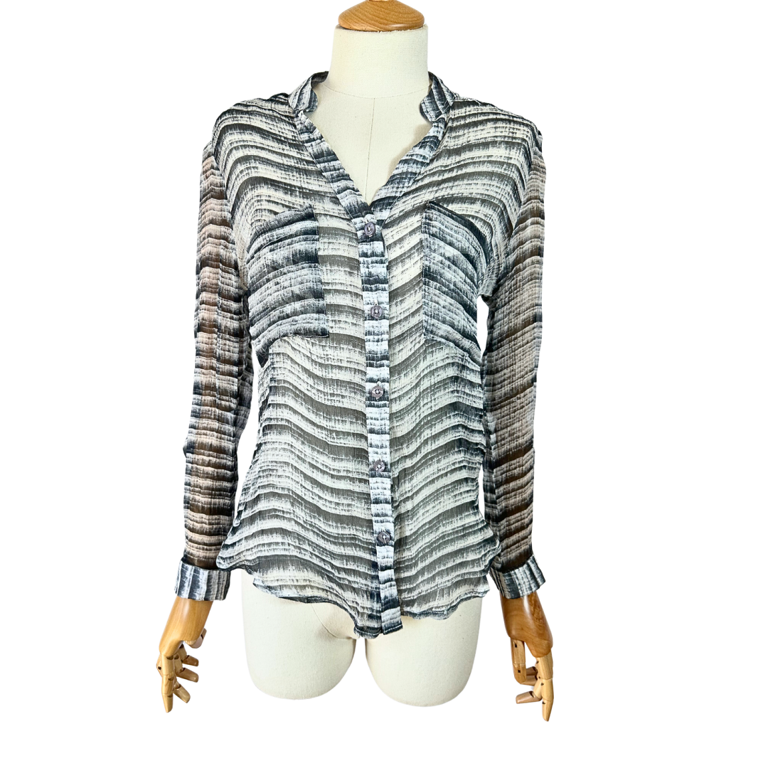 Pringle of Scotland striped shirt - S