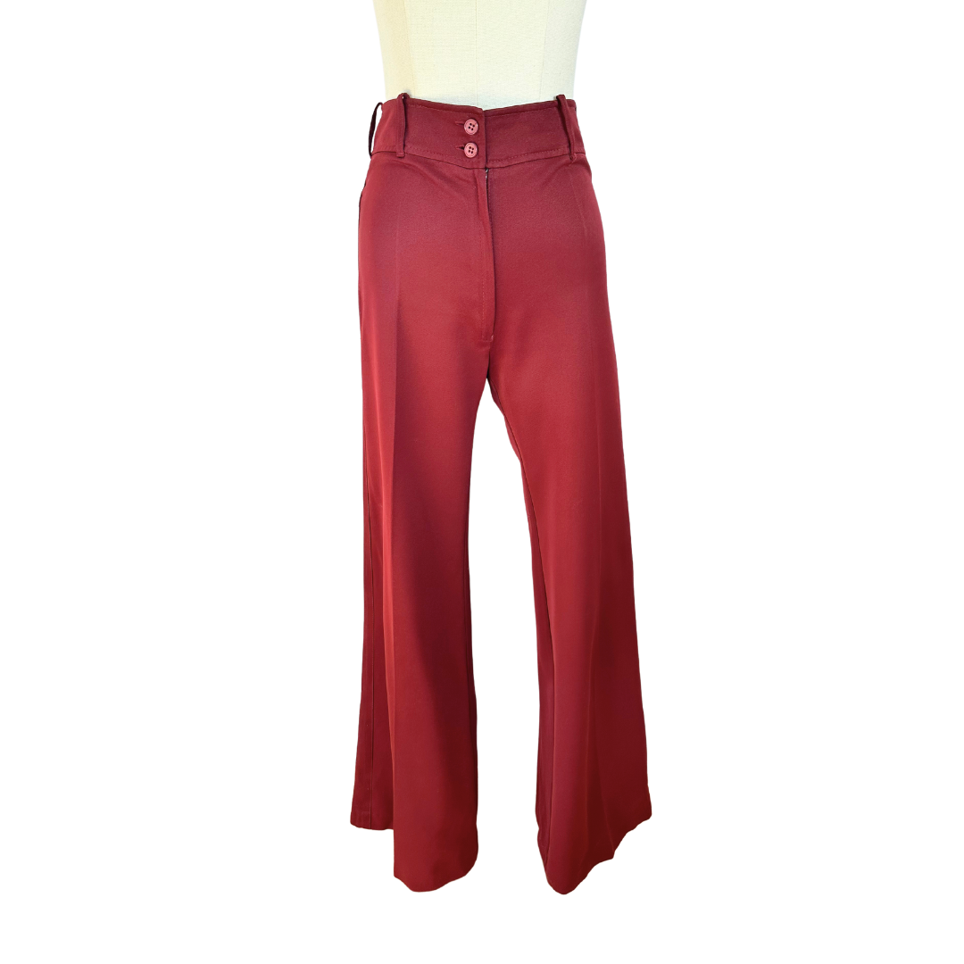 Vintage high waist flared pants - S