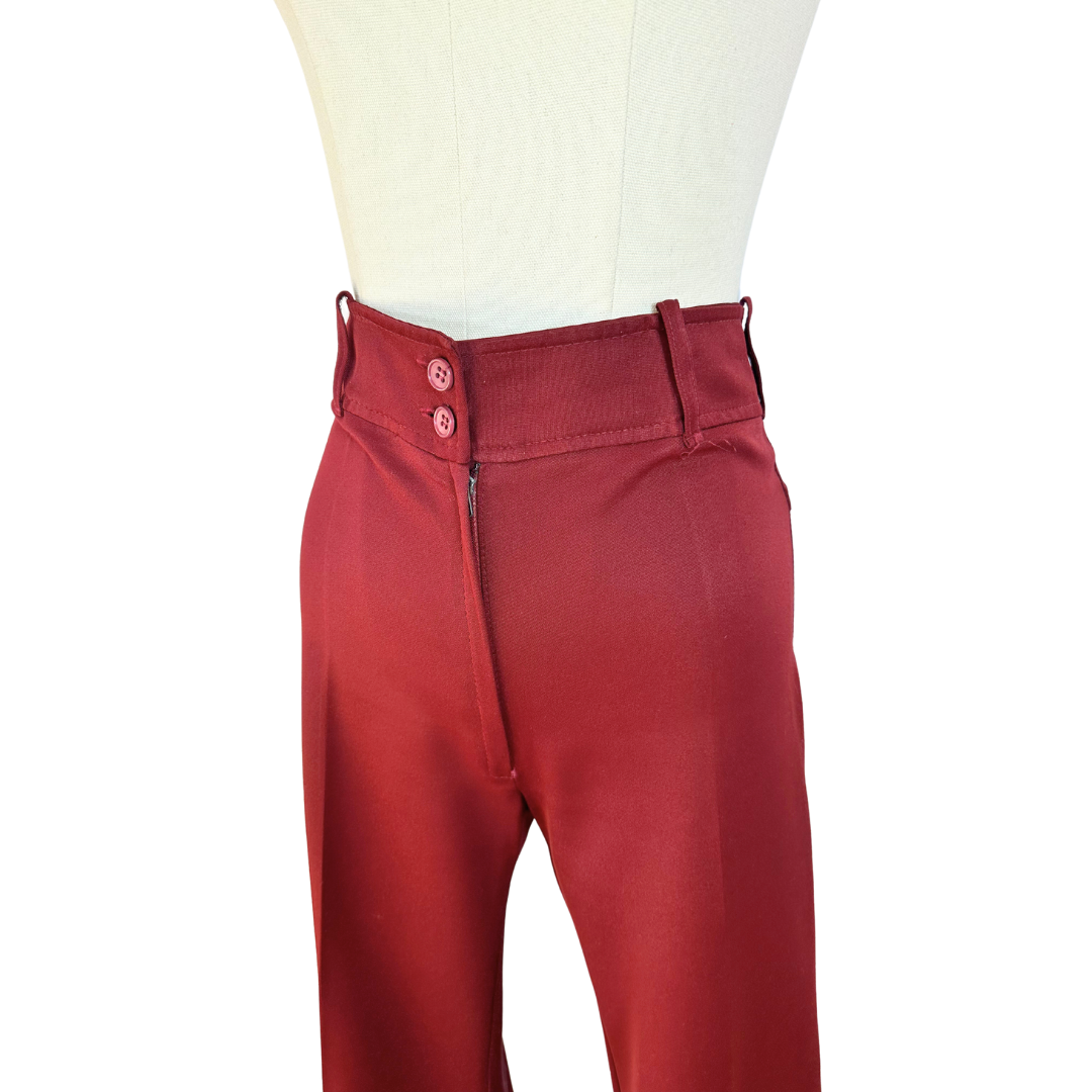 Vintage high waist flared pants - S