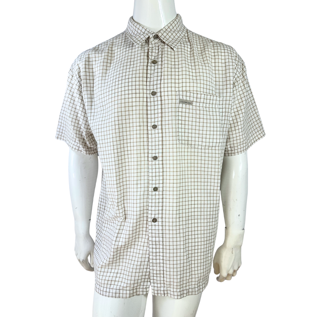 Calvin Klein checkered shirt - XL