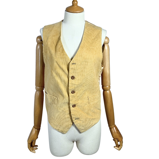 Vintage corduroy waistcoat - XS/S