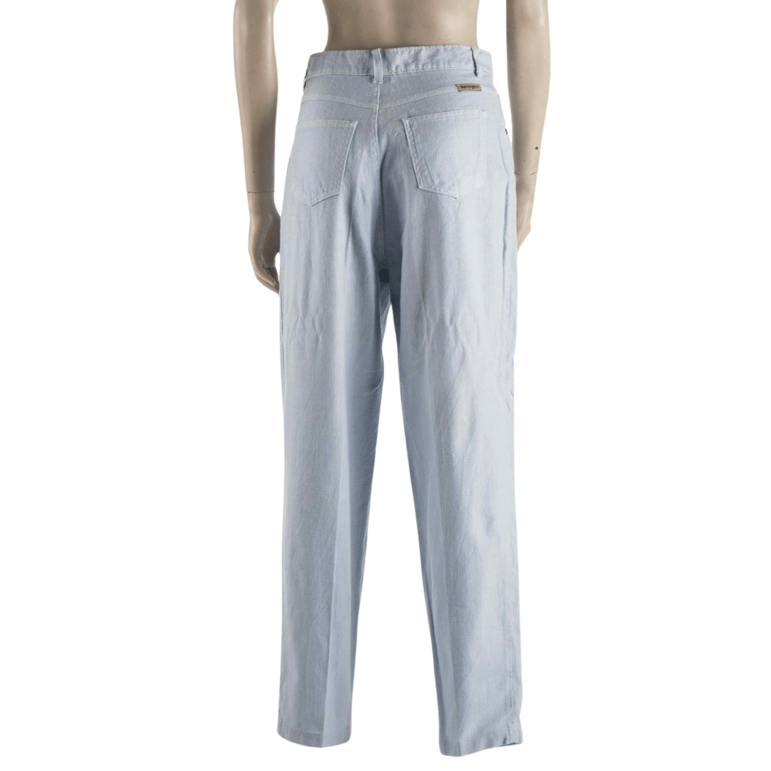 Textured high waisted pants - S/M