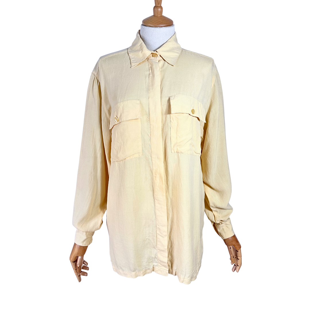 Vintage silk shirt - M