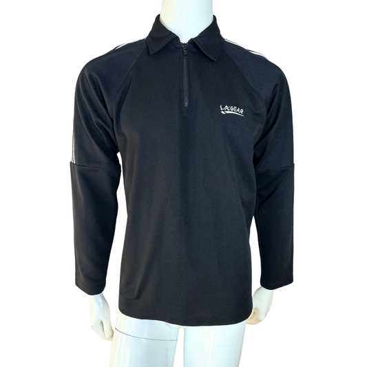 Black LA Gear track top - S