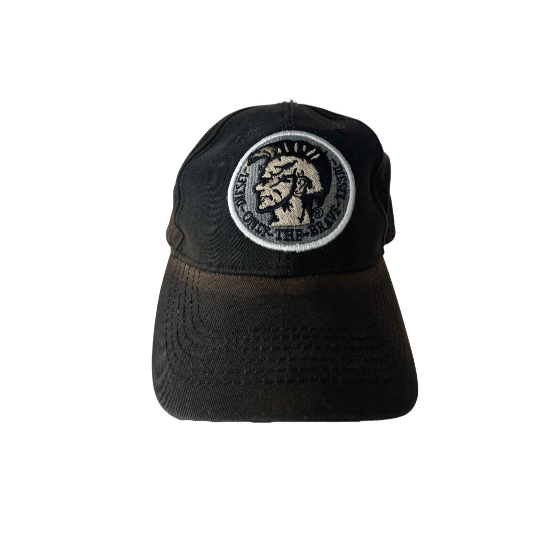 Diesel peak cap with embroidery - free size