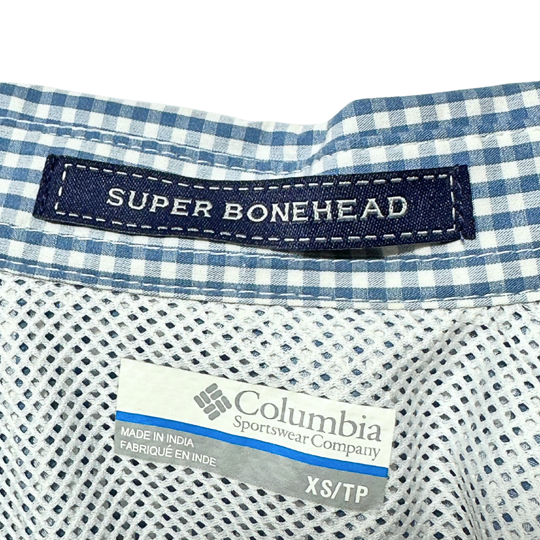 Columbia checkered longsleeve shirt - XS