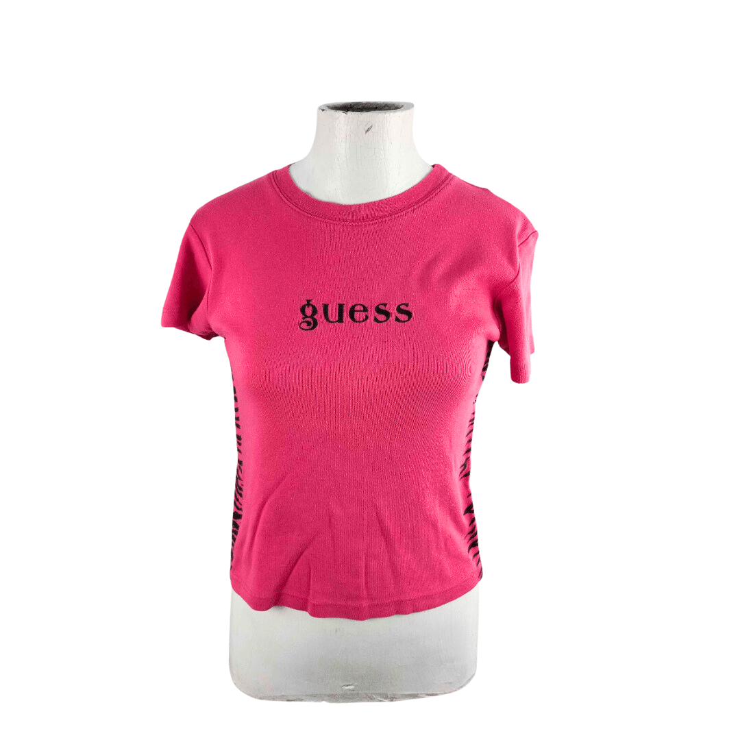Guess baby tee with printed logo - M