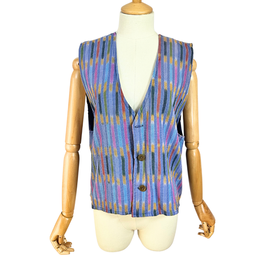 Vintage striped waistcoat - S/M