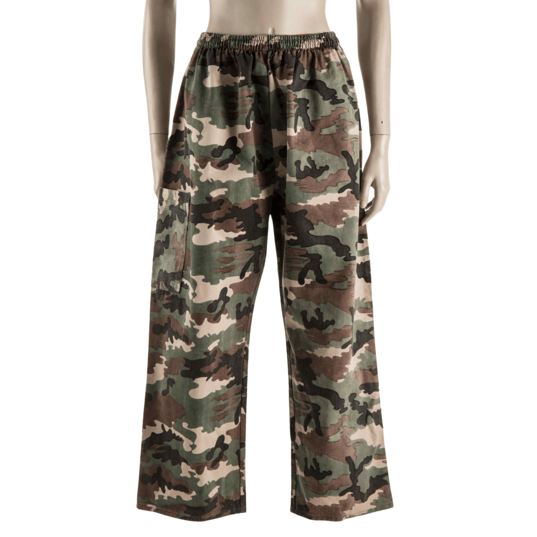 Camouflage pants - S