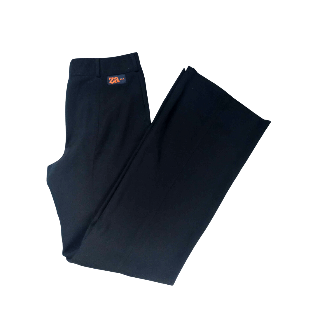 70s bell-bottom high-waisted pants - M