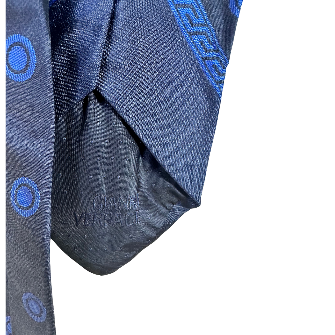 Gianni Versace dotted silk necktie