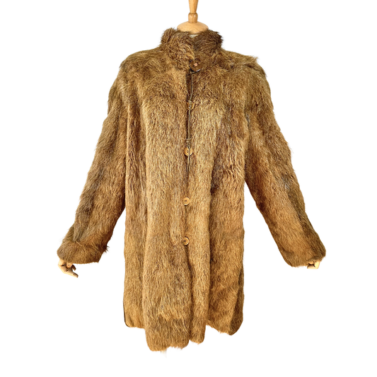 Vintage fur coat - L (Free Delivery)