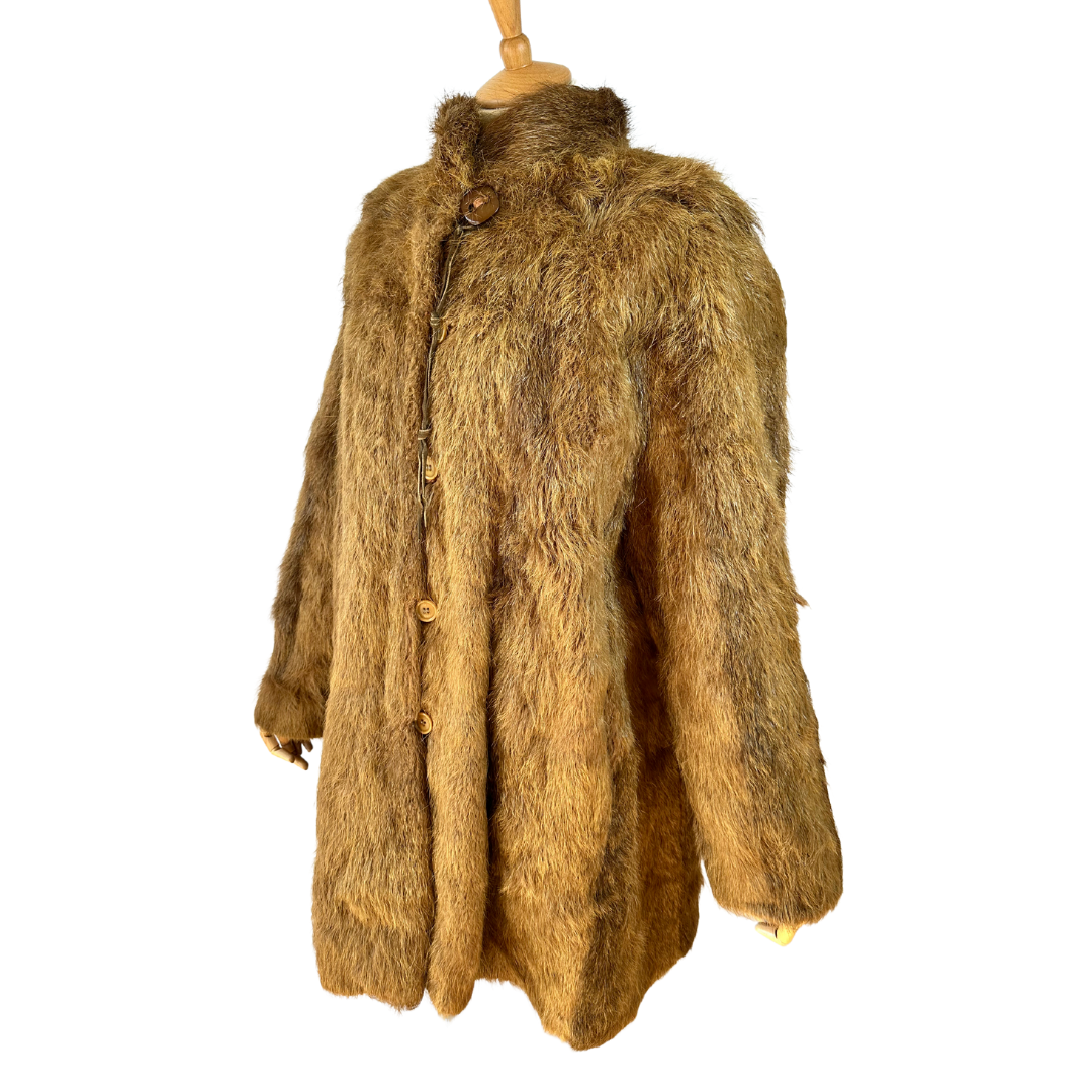 Vintage fur coat - L (Free Delivery)