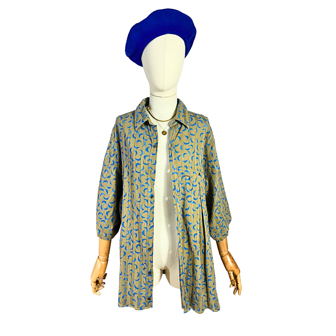 YSL Yves Saint Laurent printed shirt - M/L