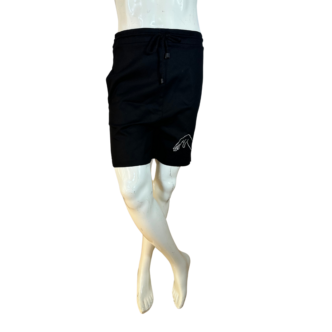 Limp wrist embroidered cotton shorts - S/M/L