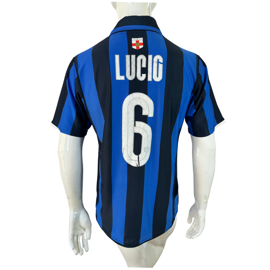 Nike Inter Milan striped football jersey - M