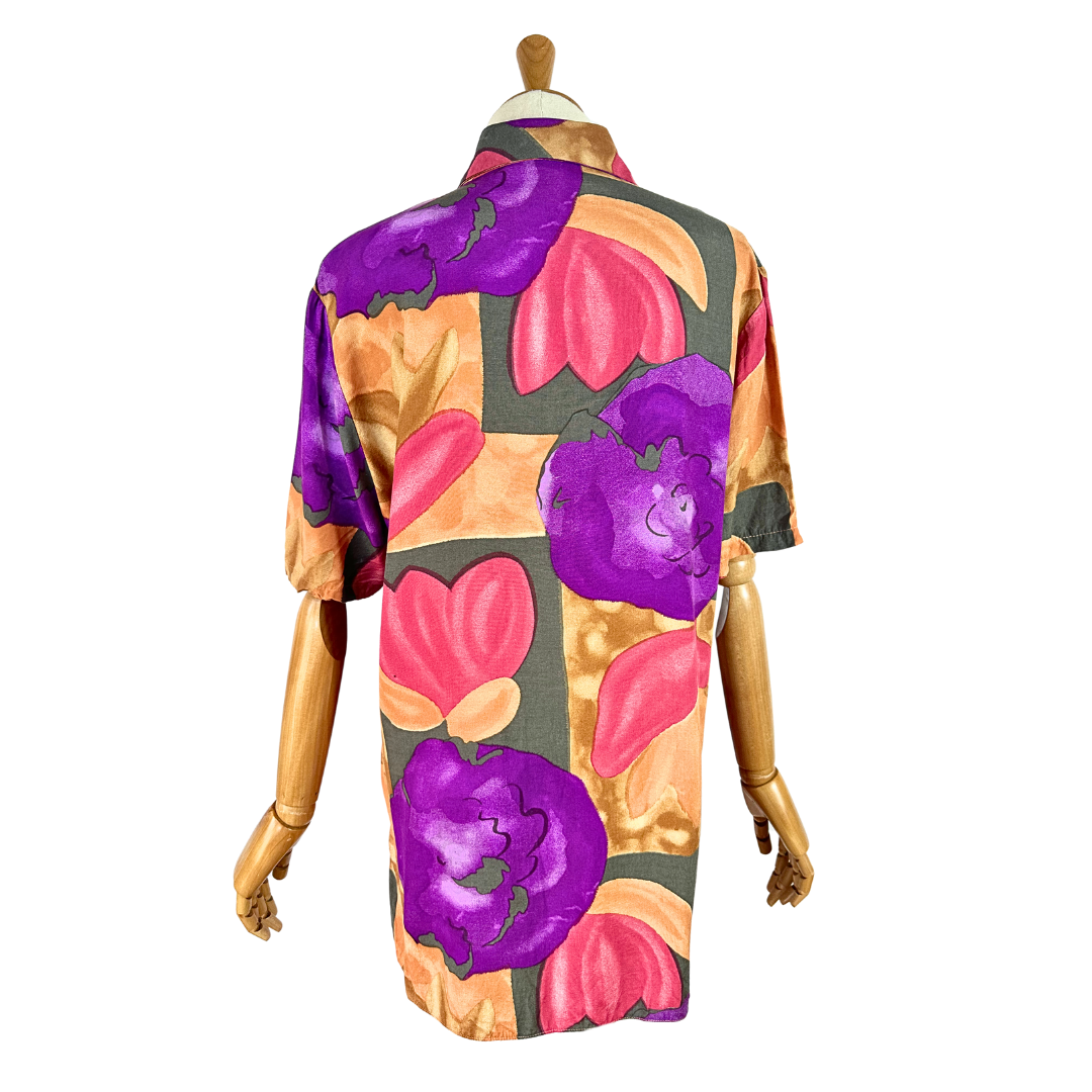 Vintage abstract shirt - M