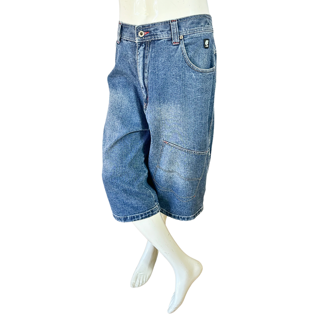 Y2K Ruff Skateboarder Collection denim shorts - L/XL