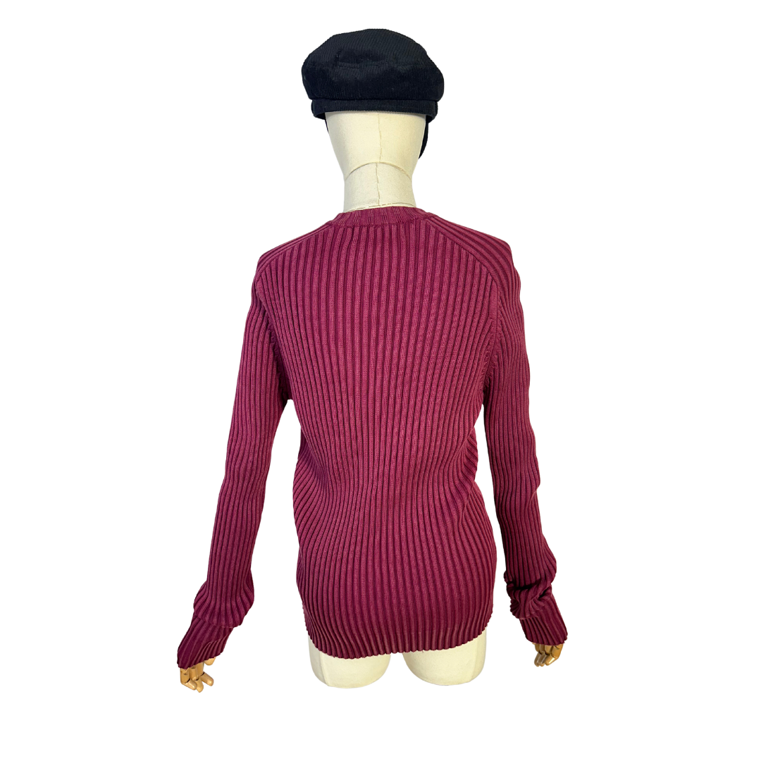 Todd Smith ribbed knitted top - M