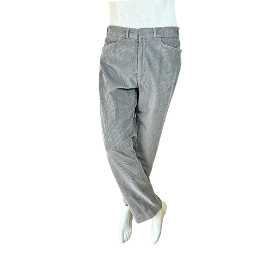 Dove grey vintage corduroy pants - L