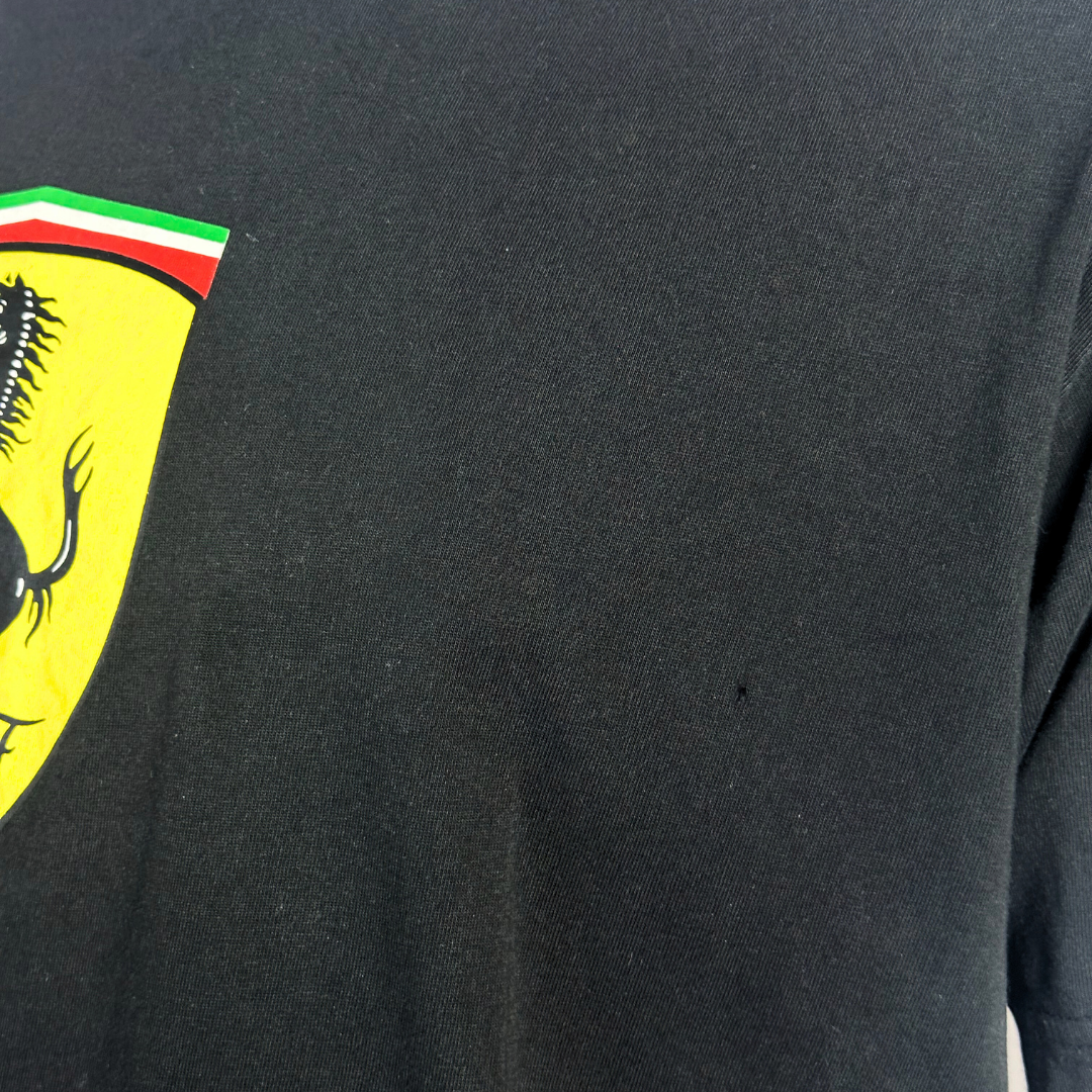 Black Ferrari tshirt - L