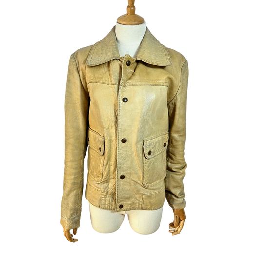 Vintage leather jacket - M