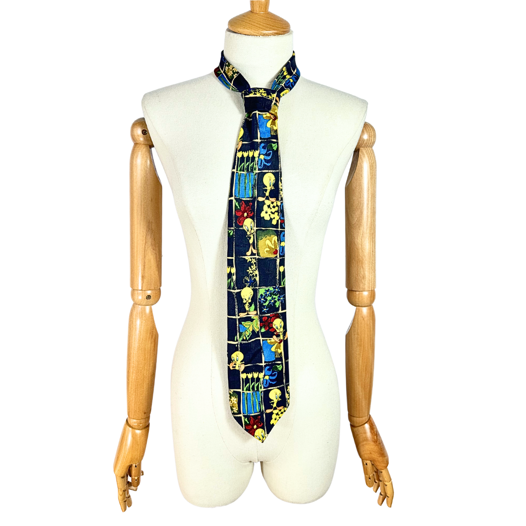 90s Looney Tunes Tweety Bird necktie