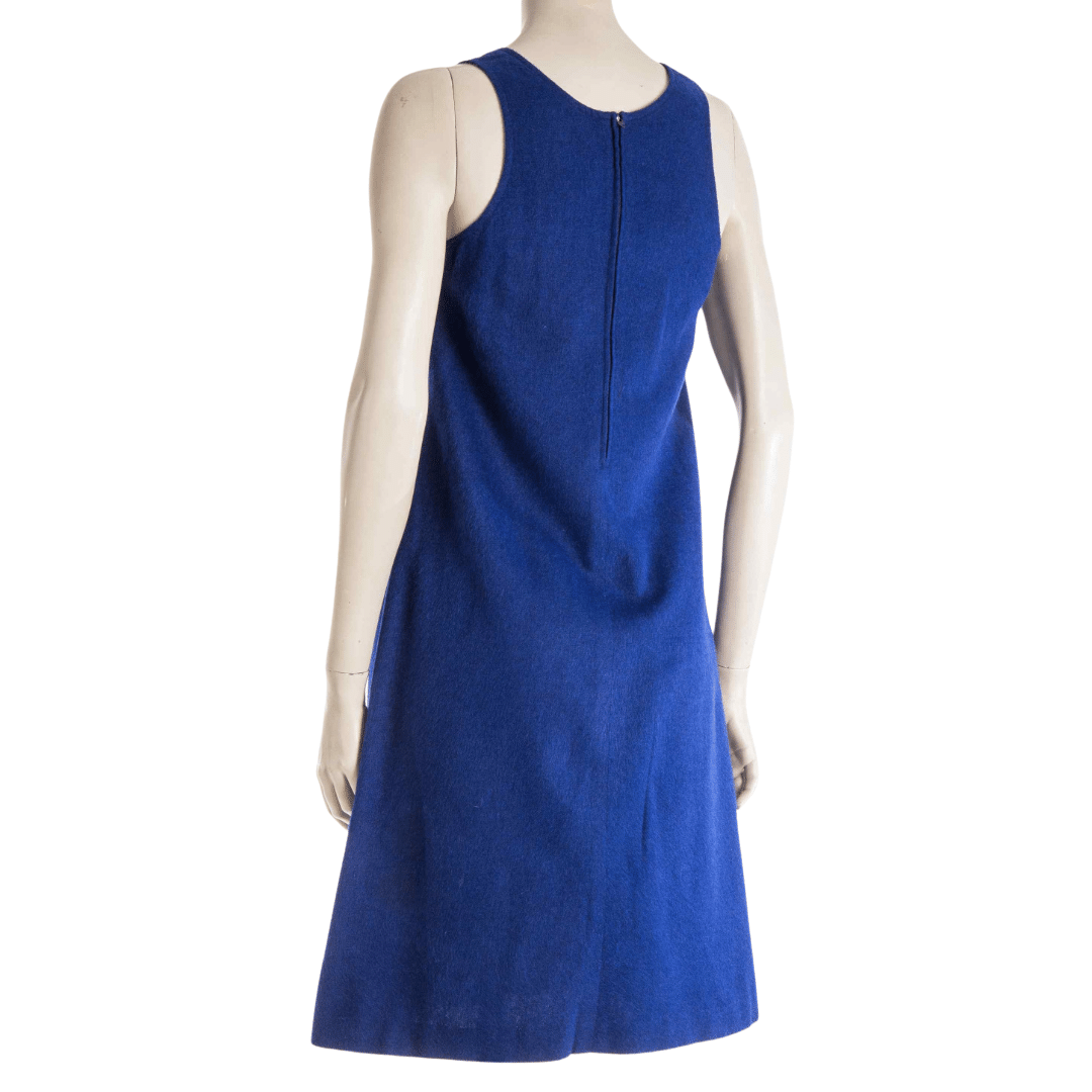 60s Miss Mod pinafore dress - S