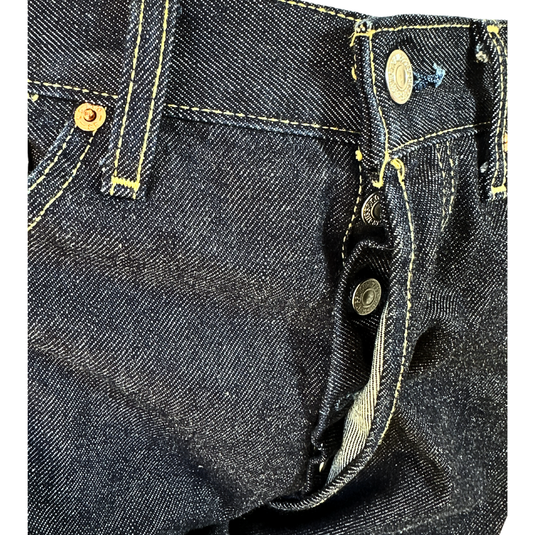 Levis 501 button fly denim jeans - M