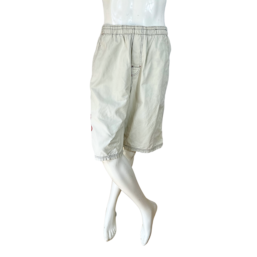 Cream Lizzard shorts - L