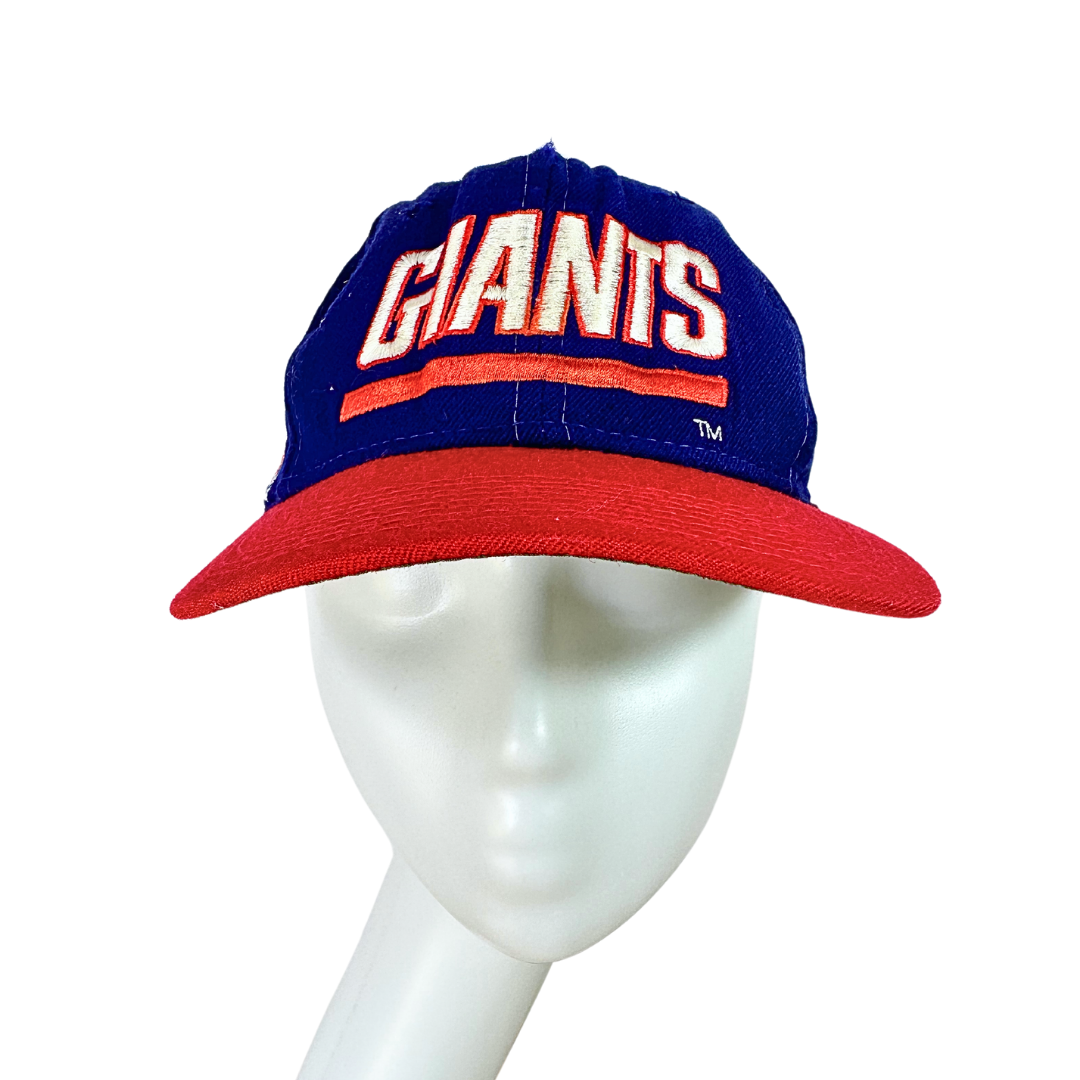 90s NFL Giants embroidered peak cap - XS