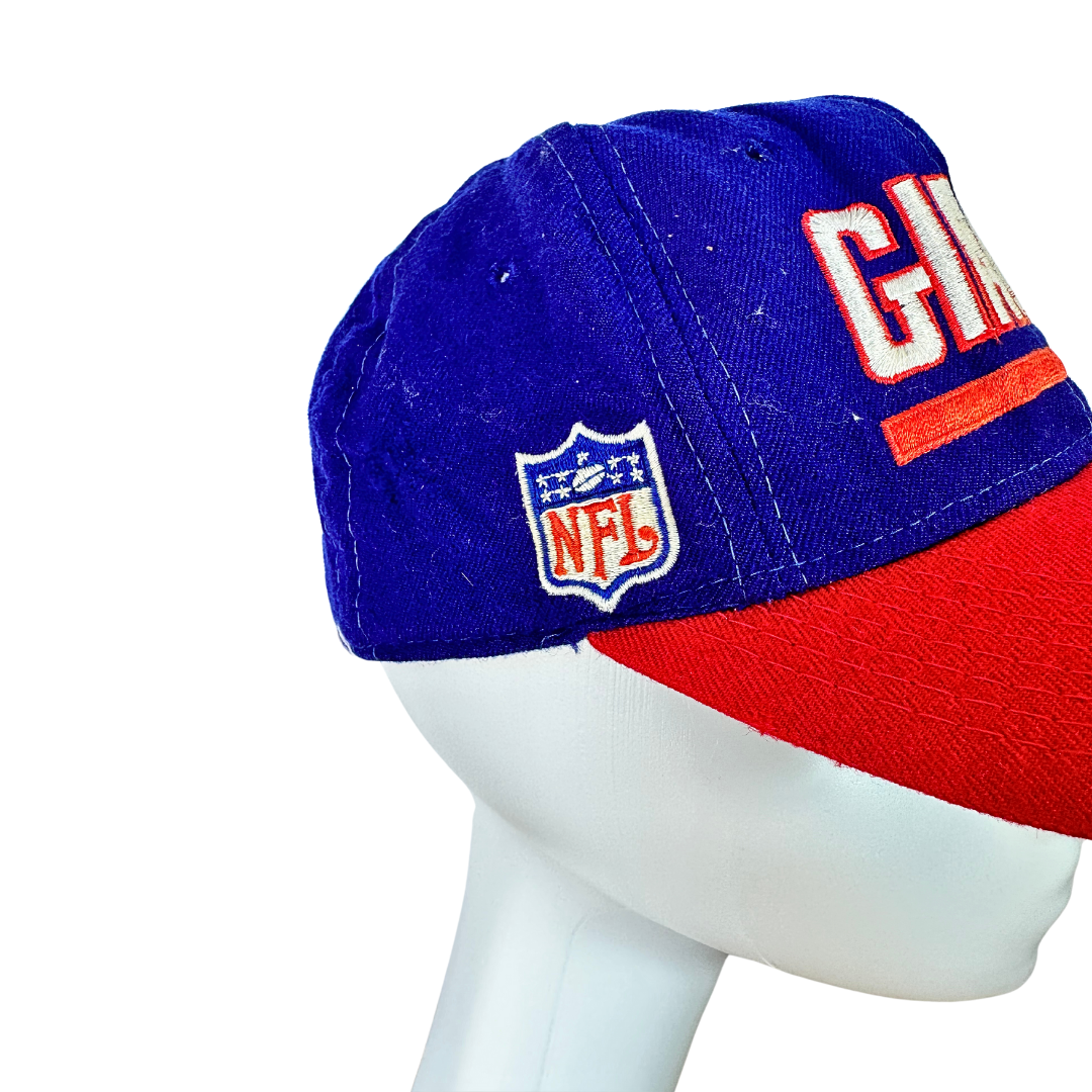 90s NFL Giants embroidered peak cap - XS