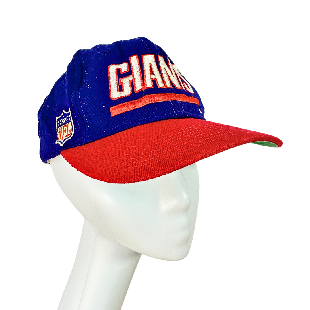 90s NFL Giants embroidered peak cap - XS