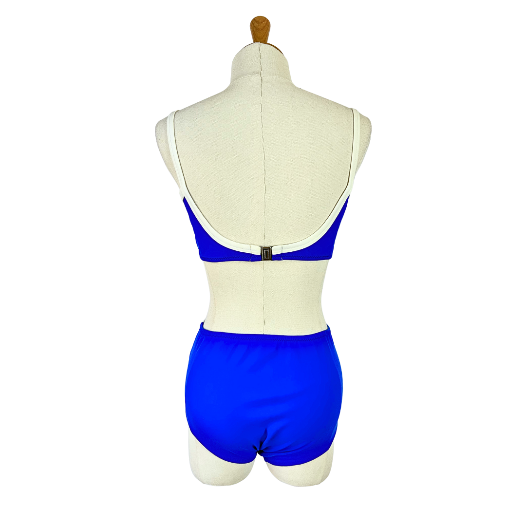 70s nautical swimwear - S