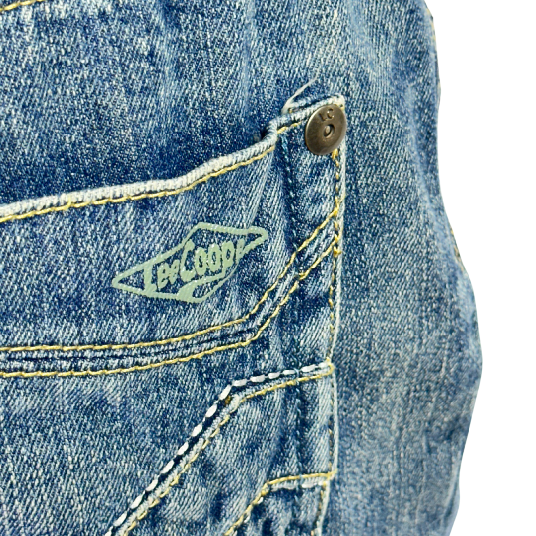 Y2K Lee Cooper distressed denim jeans - M