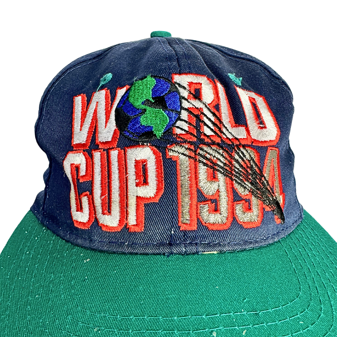 90s FIFA World Cup USA embroidered peak cap - OS