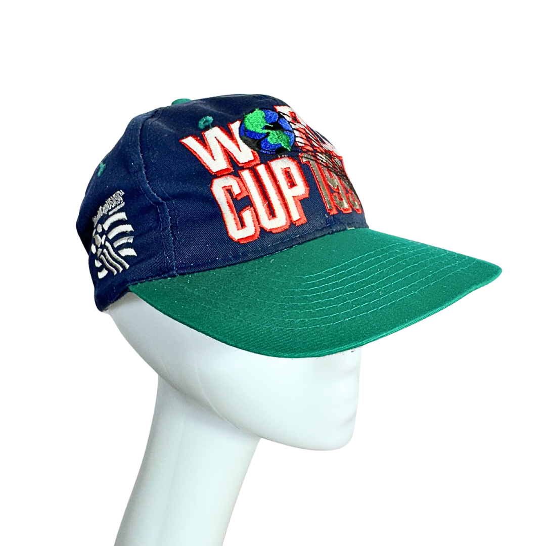 90s FIFA World Cup USA embroidered peak cap - OS