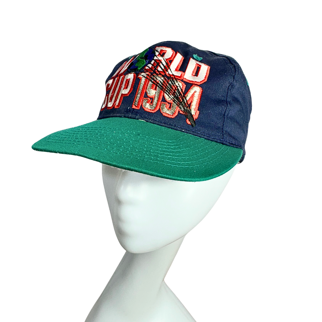 90s FIFA World Cup USA embroidered peak cap - OS