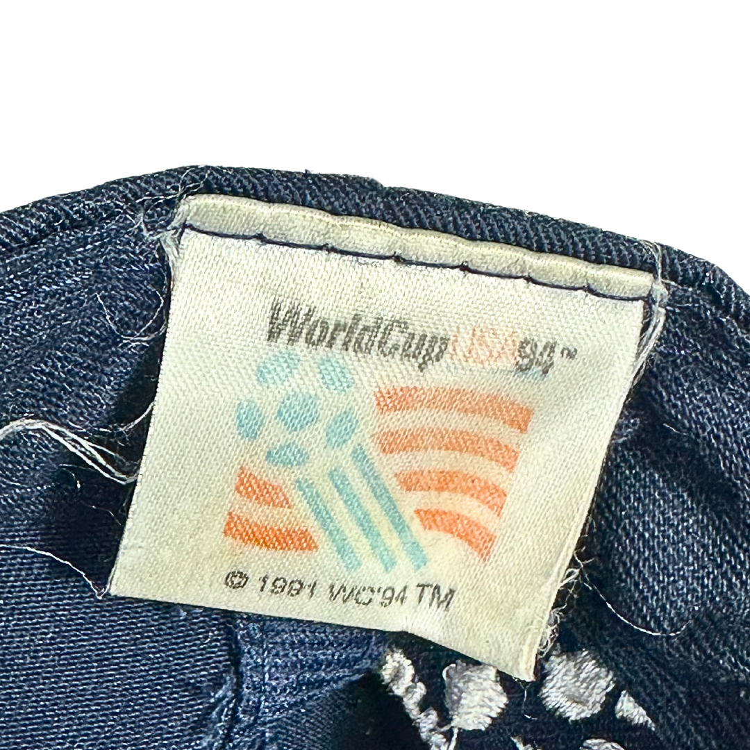 90s FIFA World Cup USA embroidered peak cap - OS