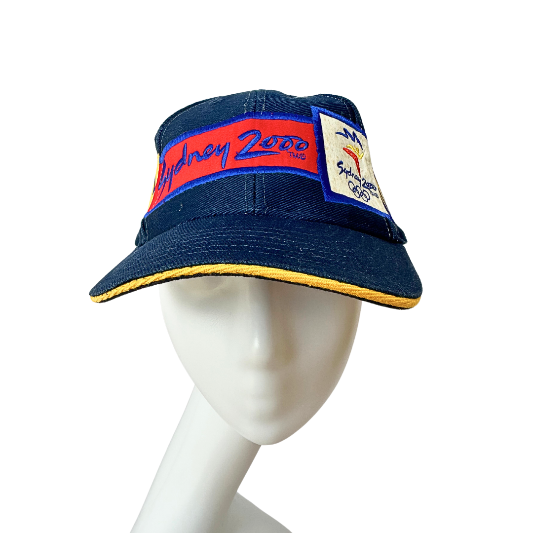 Sydney 2000 Olympics embroidered peak cap - OS